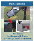 Mailbox Plastic Latch Repair Kit For Solar Group Mailbox Easy Install No Tools Required Includes Finger Handle One Latch And Two