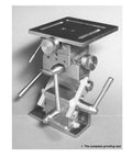 Book: Milling for Home Machinists - metal grinding rest fixture with clamps and handles