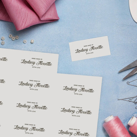 Printable Fabric Sheets For Inkjet Printer 8.5 By 11 Inch, Easy DIY Iron On Transfers, 5 Sheets Pack on a crafting table
