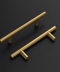 3 Inch Gold Cabinet Pulls Brushed Brass Drawer Handles For Kitchen Bathroom Cupboards And Dressers 100 Pack Durable Stainless Steel Hardware