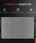 Top Tier Engine Coolant Radiator Assembly For Genesis GV60 2023 2024 And Hyundai Ioniq 5 2022 2024 direct bolt installation aluminum
