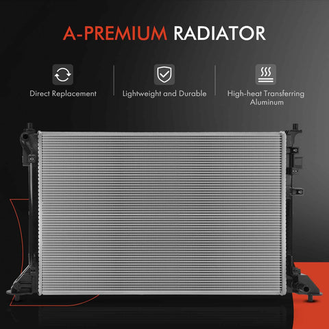 Top Tier Engine Coolant Radiator Assembly For Genesis GV60 2023 2024 And Hyundai Ioniq 5 2022 2024 direct bolt installation aluminum