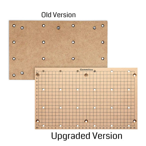 CNC MDF Grid Spoilboard for 3018 Router Compatible With 3018 Pro Series Mach3 300 X 180 X 12mm With 24 6mm Holes, upgraded version