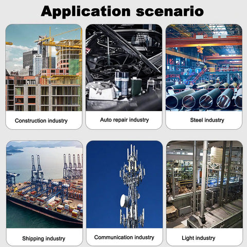 Application scenarios for CNC Plasma Cutting P80 Cutter Torch Head 10A-80A in various industrial settings.