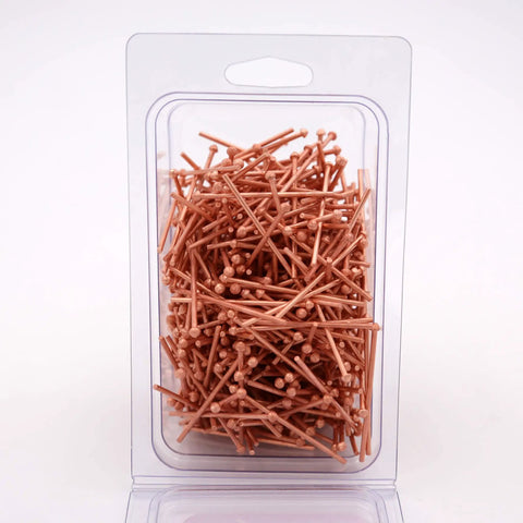 Copper Coated 2.0mm Welding Studs 500 Count Pack Magna Spot Draw Pins For Easy Weld And Quick Pull in clamshell packaging
