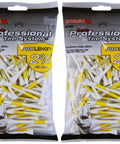 ProLength 2 3/4 Inch Golf Tees Color Coded Tee System 100 Count Per Bag Pack Of 2 Best For Drivers Under 360cc Great For Practice