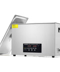 30L Ultrasonic Cleaner With Degas Mode And 600W Heater 40 KHz Power For Grime Bustin Fast Thorough Cleaning Of Auto Parts Tools