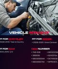 Mechanic installing Front Driver Side Power Window Regulator With Motor 6 Pins For 2008-2016 Town And Country