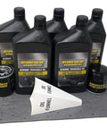 5-Quart Transaxle Change Kit With Two 52114 Oil Filters For Hydro Gear 72751, Compatible With 72750 Kit, includes oil and funnel