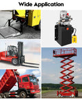 Dump Trailer Remote Control Switch For 4 Wire 12V Double Acting Hydraulic Pump Power Supply Unit Remote Controller Upgrade shown with applications