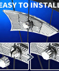 Rechargeable Wheel Lights 2 Pack For Bike Spokes With Weatherproof Design, easy to install process shown on silver spokes