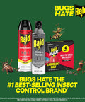 Straight Shooting Flying Insect Killer Spray For Wasps And Hornets With A Powerful Jet Stream Two 14 Oz Cans on display.