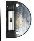 Pro Grade Industrial Sewing Machine Needle Plate 147150 Replacement Steel Throat Plate for Precise Stitching, Smooth Fabric Feed, Durable Steel Construction, and Pro Level Performance, black steel plate
