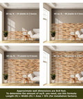 Weathered Siberian Pine Wall Panels Kit With 12 Reclaimed Shiplap Boards for Rustic Home Decor, installation examples