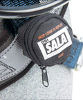 Suspension Trauma Safety Strap For Harnesses, 1 Pair Pack, black accessory attached to harness for fall protection