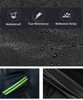 Waterproof All Weather Jeep Wrangler Cover For 2 Door Models 1987 To 2026 Outdoor Sun Rain Wind Snow Dustproof with zipper