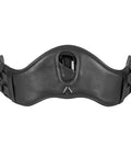 Anatomically Shaped Dressage Girth With Symmetry For A Natural Fit, Heavy Duty Outer Leather, Black 30 Inch shown from the front angle