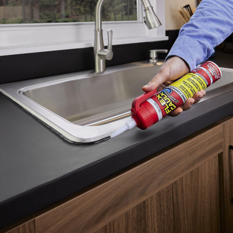 Waterproof And Weatherproof Hybrid Polymer Caulk For Indoor Outdoor Use Paintable Sealant That Adheres To Wet Or Dry Surfaces No Caulk Gun Needed