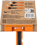 TrailSpoon Extendable Backpacking Spoon With Silicone Edge For Pots Reach Inside Cookware During Camping Trips Packaging