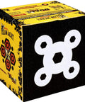 Yellow Jacket Dual Threat Foam Archery Target Block Up To 350 FPS For Compound Bows And Crossbows Four Sides And 32 Bullseyes