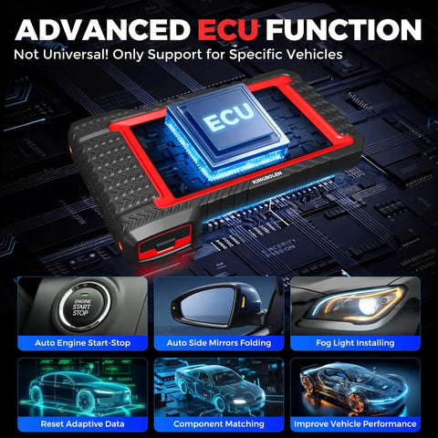 Bidirectional OBD2 Scanner With Bluetooth Pro Grade Performance Lifetime Updates No Annual Fees CAN FD FCA AutoAuth