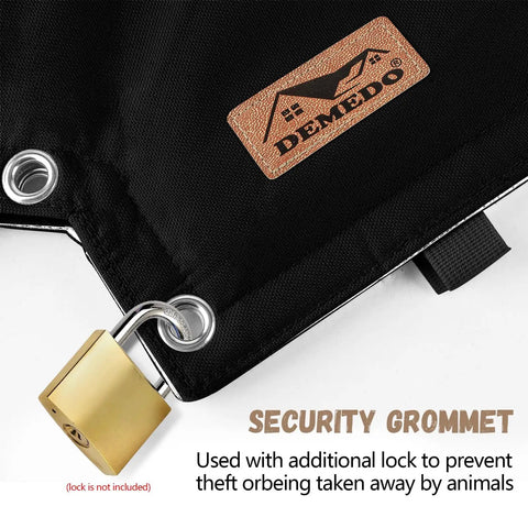 Insulated Backflow Valve Cover For Pressure Vacuum Breakers Winter Weather Shield For Irrigation Sprinkler Backflow Preventers Keeps Valves Safe From Snow Sun And Freeze No Fuss Weatherproof Black Pouch with lockable grommet