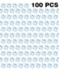 Heavy Duty 1/4-20 T Nuts With Four Prongs For Wood Furniture Cabinets And Rock Climbing Holds Zinc Plated Steel Rust Resistant Anti Spin Tee Nut Kit 100 Count