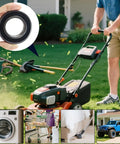6005-2RS Double Rubber Sealed Bearings 25x47x12mm used in lawn mower with inset images of various applications