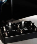 Professional Mobile Audio Interface With Ultra Low Latency And 192 kHz 114 dB Dynamic Range Dual Mic Preamps on table