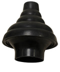 Heavy Duty Double Thrust Plunger With Six Inch Rubber Force Cup and Nineteen Inch Handle, rubber cup for effective drain clearing.