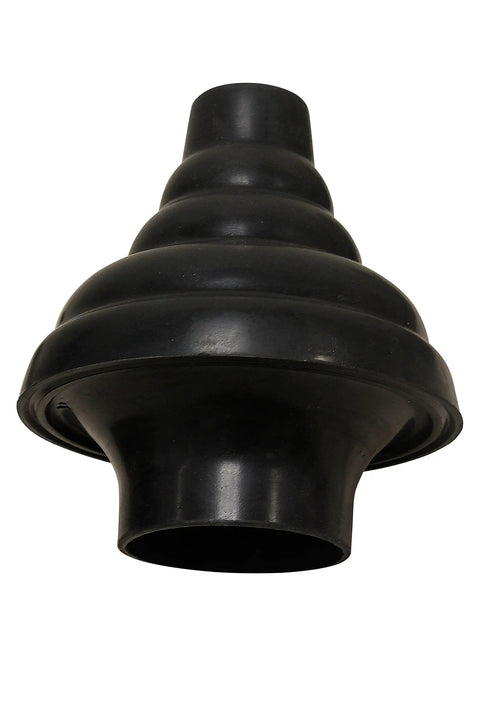Heavy Duty Double Thrust Plunger With Six Inch Rubber Force Cup and Nineteen Inch Handle, rubber cup for effective drain clearing.
