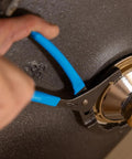 Using Oil Filter And PVC Plier 209 with Adjustable Four Position Grip Nine Inch on a filter fitting