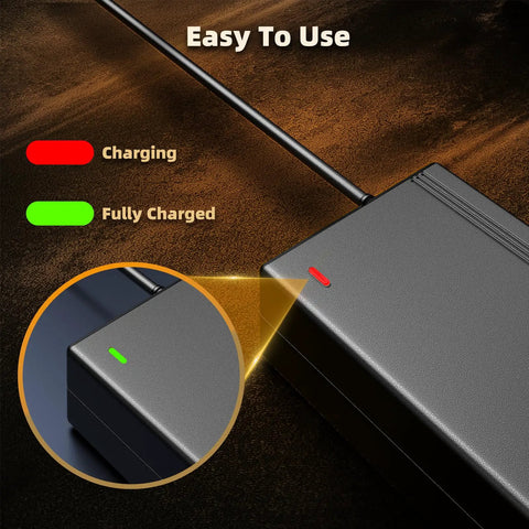 UL Certified 42V Hoverboard Charger With 1.5A Fast Charge For Electric Scooters, 5 In 1 Plugs, Built In 6 Layer Protection For Overvoltage And Short Circuit, Compatible With Jetson Segway Gotrax