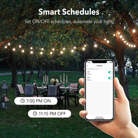 Outdoor Smart Plug With WiFi Remote App Control Alexa And Google Assistant Voice Control Weatherproof ETL Listed 2 4 GHz WiFi Required Super Handy With Smart Life App