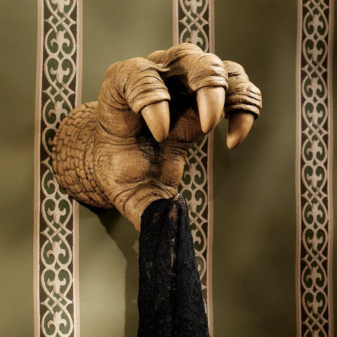Talons Of The Dunheviel Dragon Wall Sculptures Set Dope Gothic Dragon Claw Wall Art For Modern Halls Two Piece Mountable Display