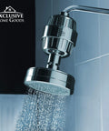 Boss Level Filtration Shower Head Set With High Pressure Rainfall Head Removes Chlorine Heavy Metals Impurities And Softens Water