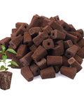 100 Pack Grow Sponges For Seed Starters Replacement Root Growth Sponges Pods Seed Starter Plugs For Hydroponic Indoor Garden Setup Dry Size