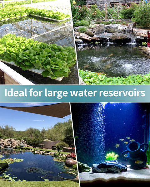 8 Inch Air Stone Cylinder For Large Aquariums Ponds And Garden Circulation Systems 2 Pack With Dense Micro Hole Diffuser ideal uses