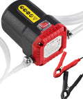12V 80W Oil Extractor Pump For Spill Free Engine Oil Changes And Fluid Transfer, electric oil pump with clamps