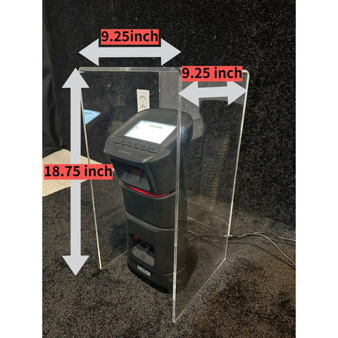 Eye Mini Protective Case For Golf Launch Monitors Like Foresight GC3 GCQuad And Bushnell Launch Pro Heavy Duty 6mm Acrylic Shield