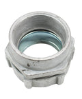 Heavy Duty 3 1/2 Inch Liquid Tight Combo Coupling Fits Imc And Rmc Conduits Like A Charm round malleable iron body view