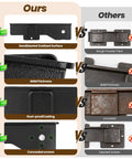 Comparison of heavy duty flip gate latch crafted from reliable carbon steel features against lesser quality versions.