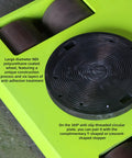 Heavy Duty Electric Machine Dolly Skate Kit With Wireless Remote For Hauling Massive Equipment And Rigorous Shop Loads Without Breaking A Sweat Custom Configurations Ready To Roll large NDI polyurethane wheel with anti-slip circular plate