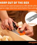 No 60-1/2 6-1/4 Inch Wood Planer Hand Planer For Woodworking Low Angle Block Plane Small Hand Plane For Trimming And Wood Planing Craft Built With Ductile Iron Body And Adjustable Mouth For Pro Grade Cuts And Detail Work in use on wood