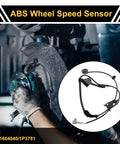 ABS wheel speed sensor for Toyota Tacoma front-left, black wiring harness, part 8951604040/1P3781
