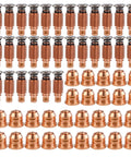 20Pcs 220971 And 20Pcs 220975 Electrodes 125A Nozzle Tips Kit For PMX125 Plasma Cutter Consumables Bundle Premium Replacement Parts