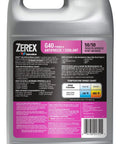 Straight Up Ready To Use Antifreeze Coolant Pre Mixed 50/50 Formula in gray jug with purple cap and detailed label.