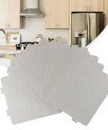 Mica Waveguide Cover Plate For Microwave Ovens, Heat Insulation And High Temperature Resistance, Measuring 9.9 X 10.8 Cm, 0.04 Mm Thick, Heavy Duty Insulation Sheet, Pack Of 1 5 10 displayed in a kitchen setting