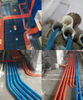 Aewio 15 Meter Fishing Tape With 4.5mm Diameter For Electrical Wire Pulling and Line Threader Low Friction Pet Res Nylon Core Design helps organize conduit wires.