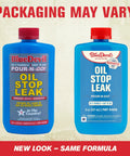Oil Stop Leak Additive That Actually Seals Leaks Fast, 8 Ounce Bottle For Crankcase And Oil System, Easy Pour, Permanent Seal, Pro Grade Formula For Drips And Leaks, Keeps Your Engine Running Smooth And Clean, 8 oz bottle